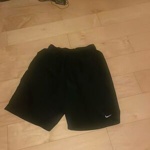 Nike black running shorts